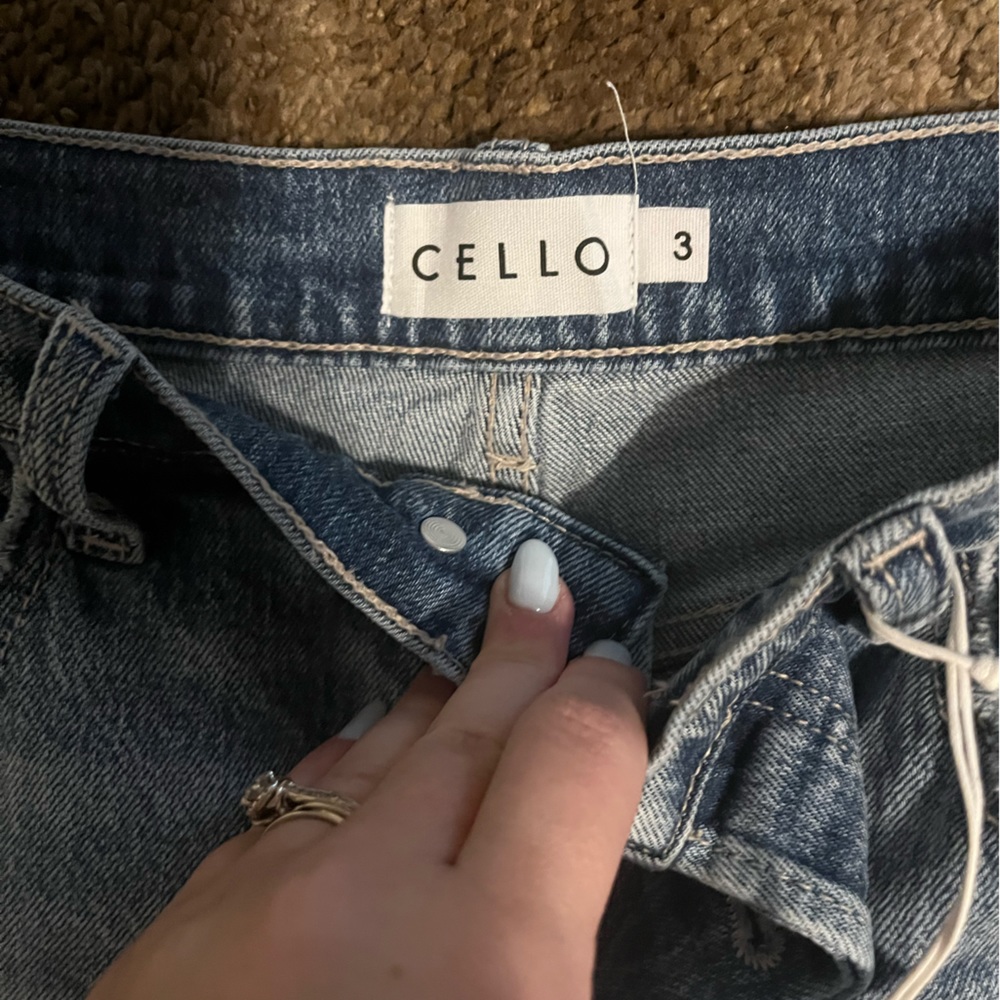 NWT cello dad jeans size 3 - Picture 4 of 7